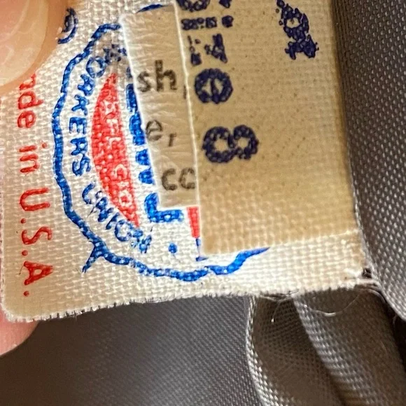 VINTAGE GINO ROSSI FOR WILSON GRAY SILVER ULTRA SUEDE BLAZER JACKET SZ 8 - Picture 16 of 16